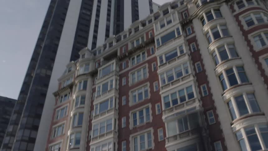 View of skyscrapers on a sunny day