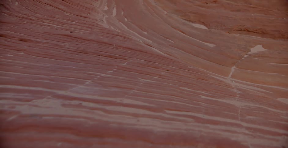 View of rocky hillside in a desert