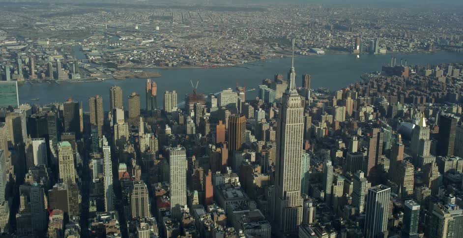 A scenery of city skyline