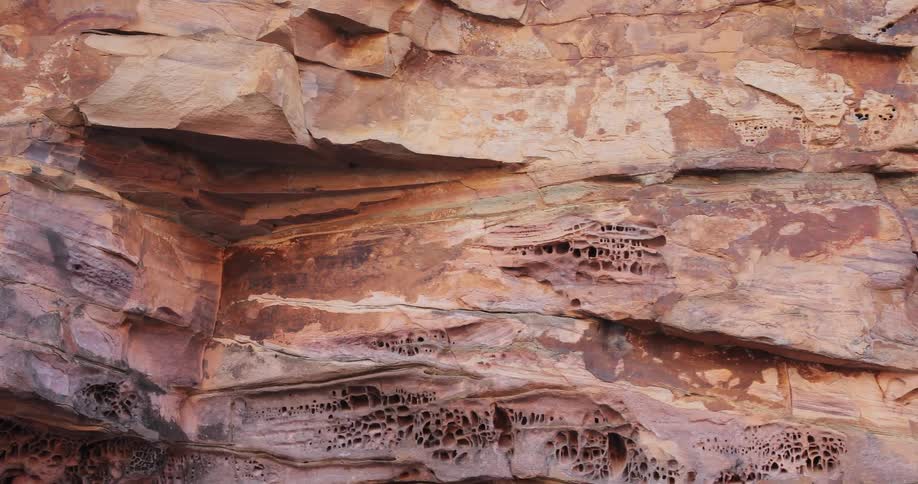 The canyons have steep cliffs