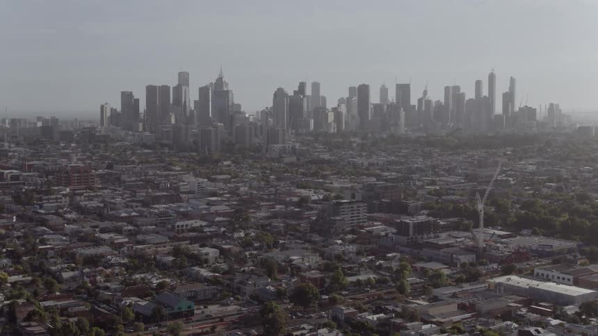 A view of a sprawling city