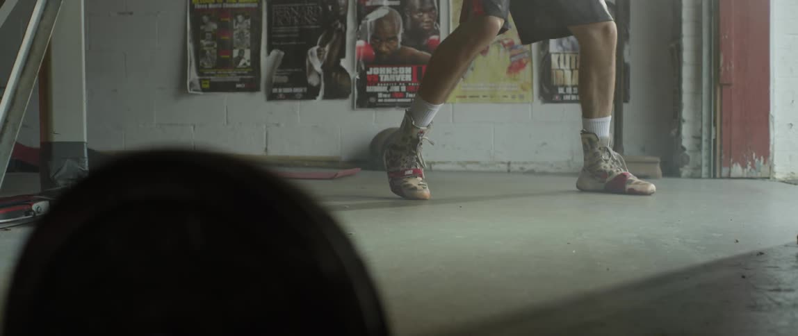 A person working on their foot work