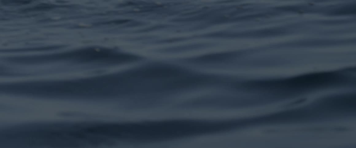 The ocean tide ripples and undulates