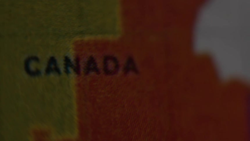 A map of canada