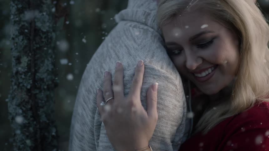 People in an embrace