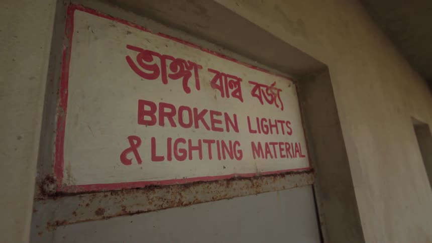 Sign on the side of a building