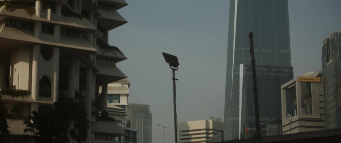 Skyscrapers in the downtown of a city