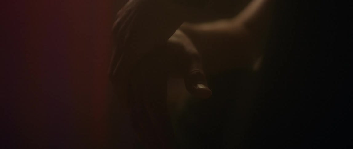 A man is rubbing his hands together