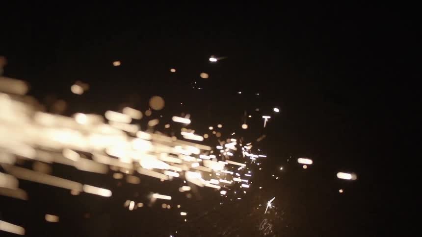 Sparks in the dark