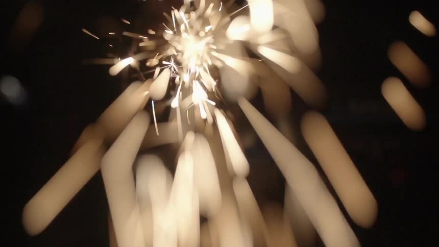 Sparks in the dark