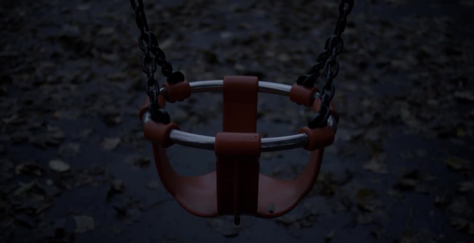 A swing sways in the breeze