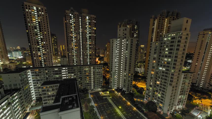 Twilight City Time Lapse