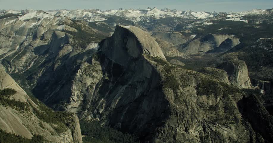 Half Dome, North Dome, Clouds Rest Yosemite National Park, California
