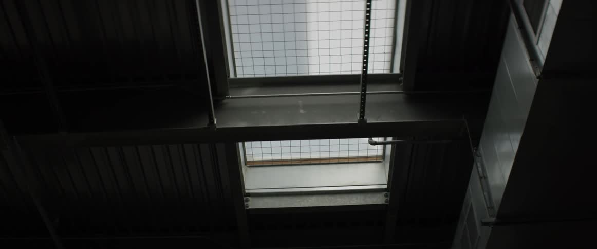 Lights in a warehouse