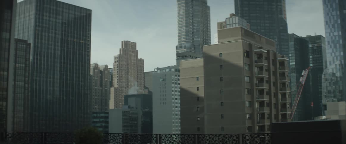 An empty house and balcony is filmed