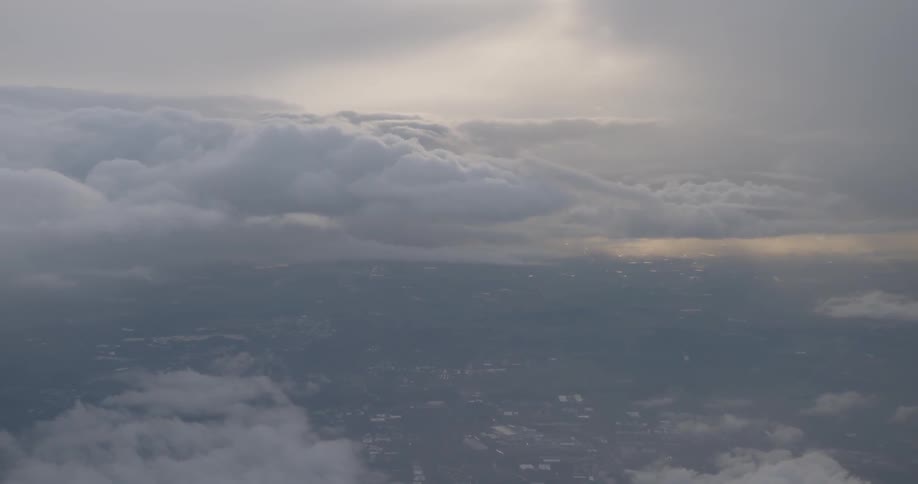 Beautiful view of clouds floating in the sky