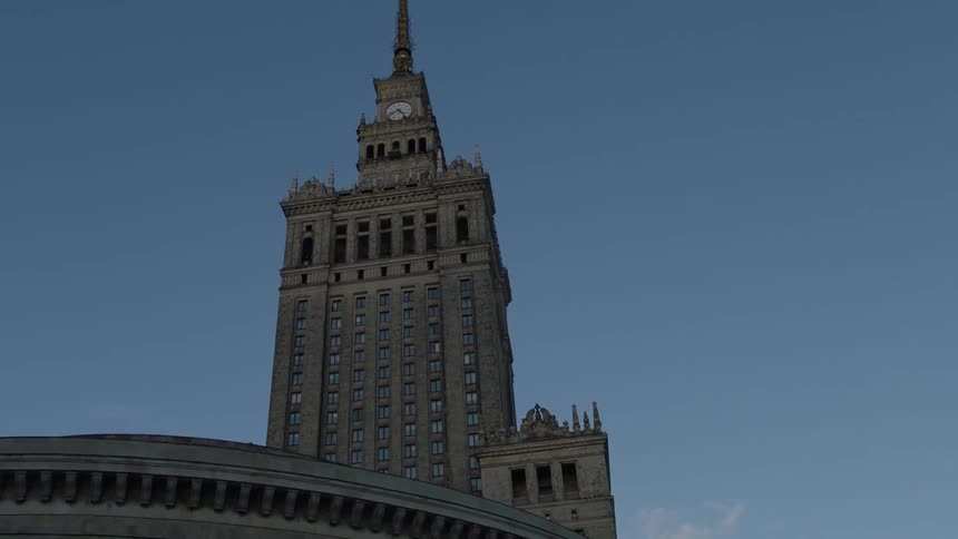 Tall building on a clear day