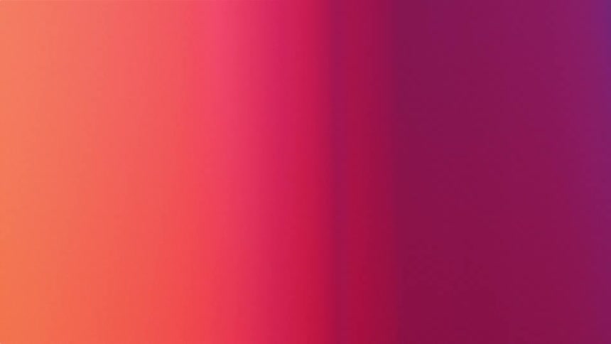 Red liquid changes color and moves in a glass
