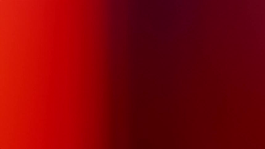 Red colors flashes dark and light