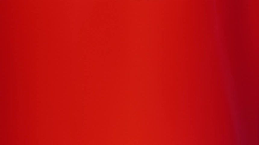 Bright reds and blues cover the area