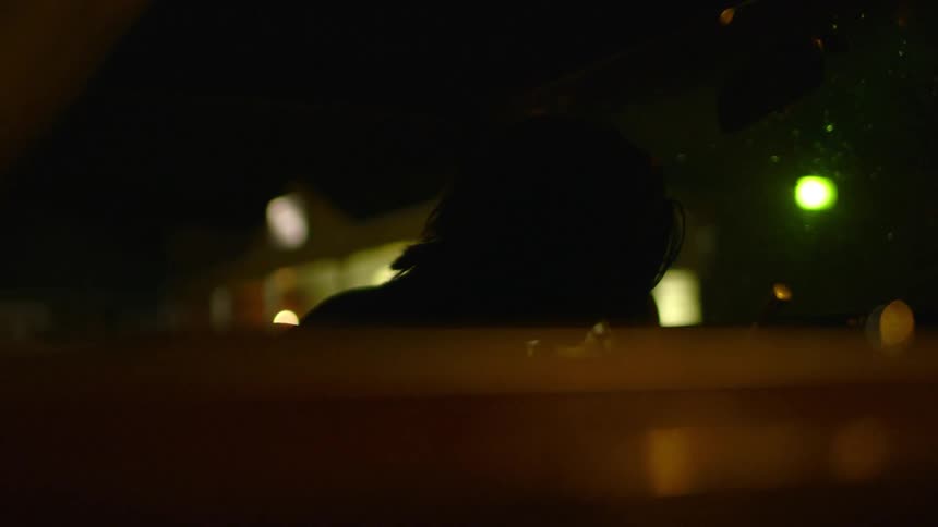 Man attempts to start his vehicle with the key in the ignition