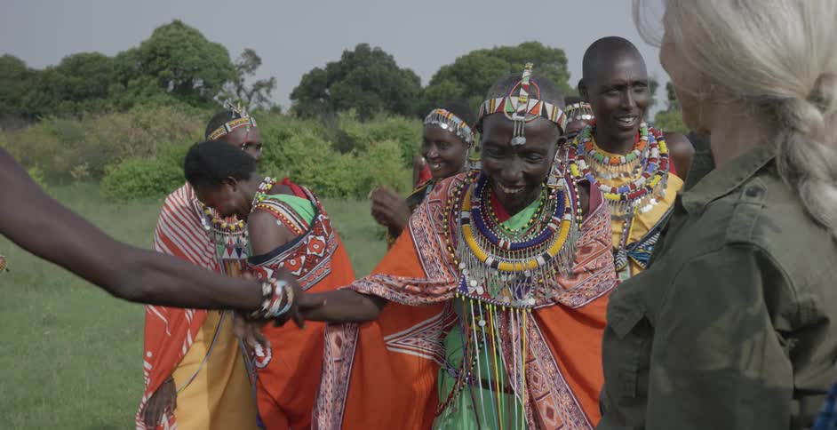 Maasai smile and laugh