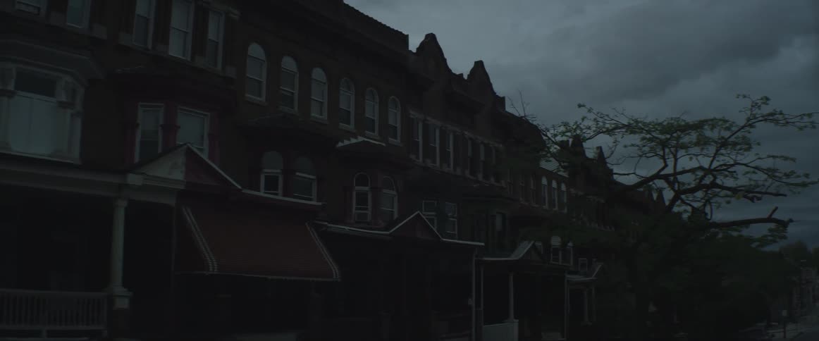 Homes in a city on an overcast day