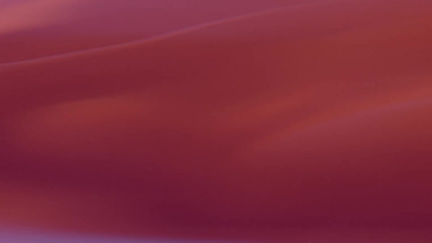 Purple and orange rippling cloth