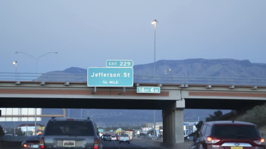 A highway leading to a mountain