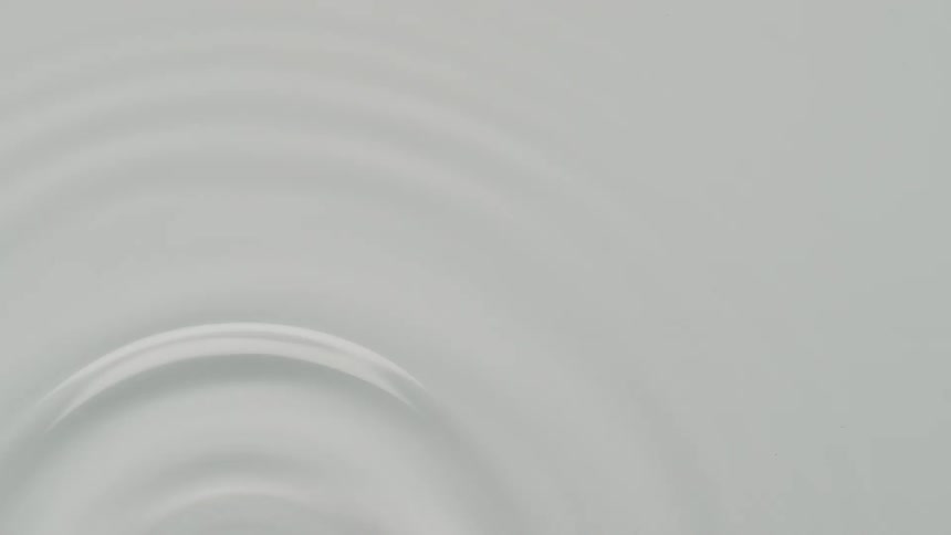 Waves move in the white water below