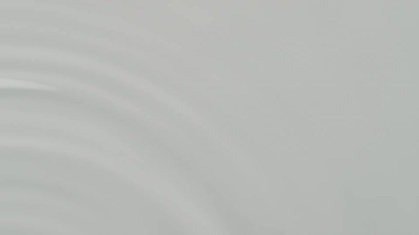White paint ripples on surface