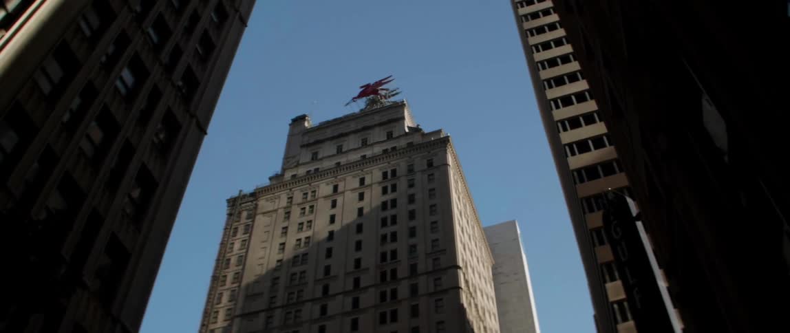 Tall buildings on a sunny day