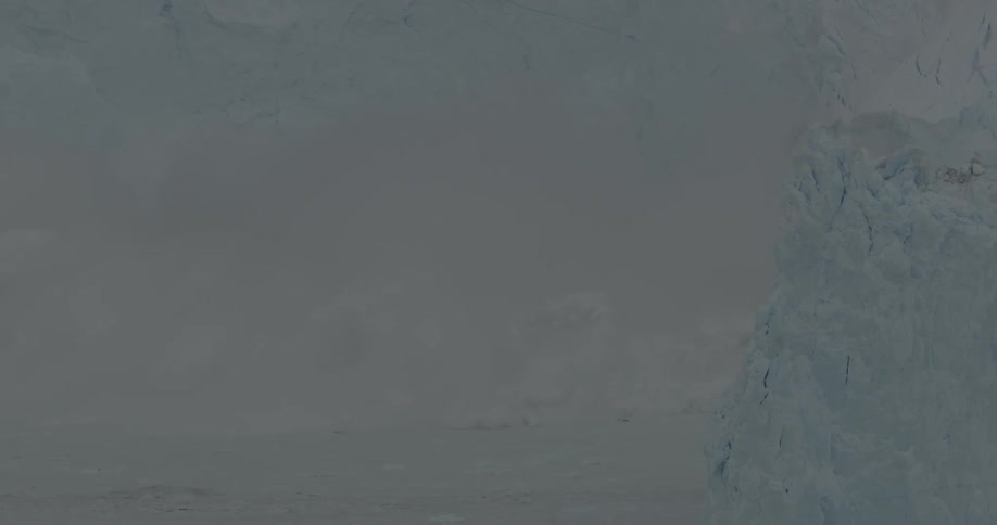 Snowy hills and ground