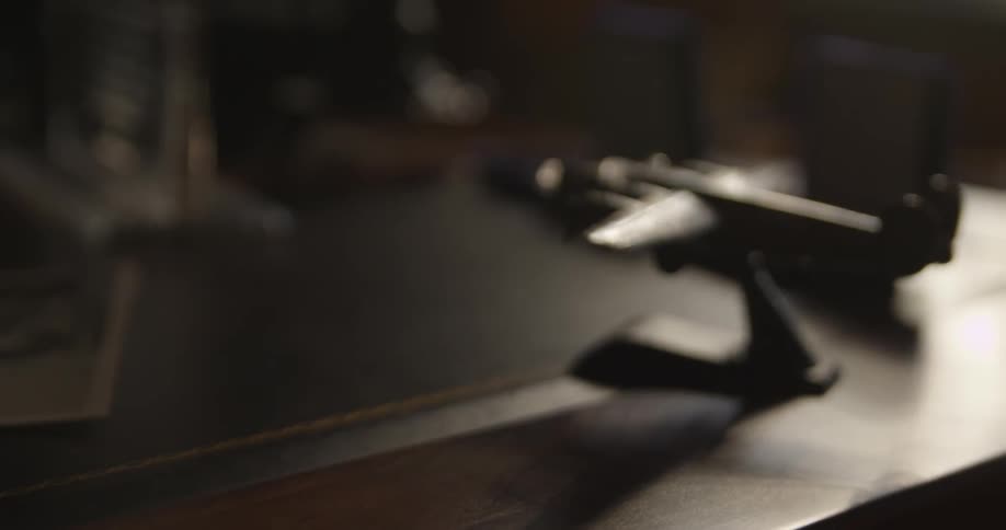 A small toy plane on a desk