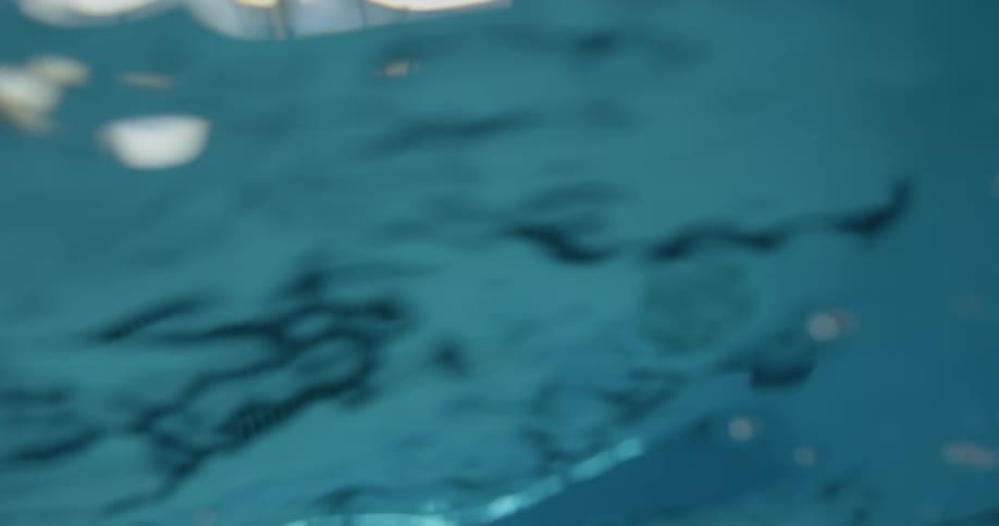 Water is rippling