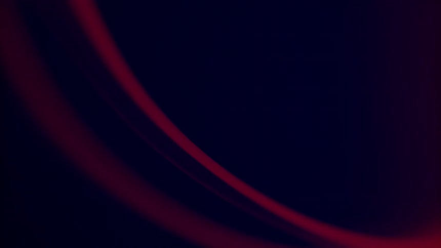 The red swirl moves in a circle shape in the dark