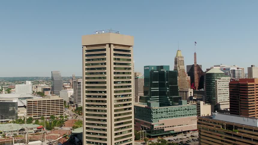 A large city during the day