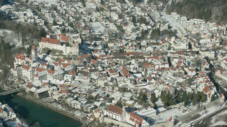 The coastal town is full of beautiful homes