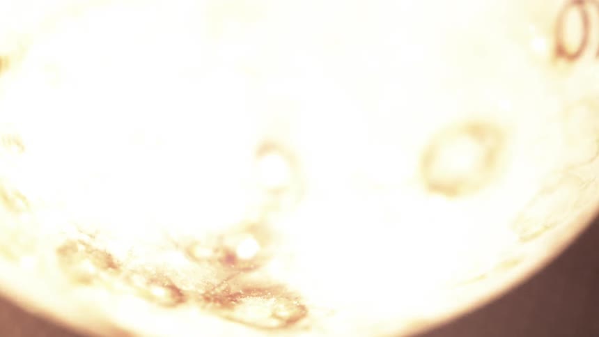 A light bulb flashes and then burns out