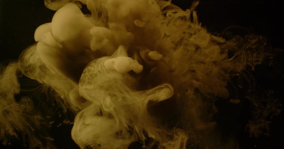 Smoke plumes slowly into the air