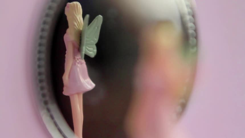 Fairy Music Box Spinning In A Circle