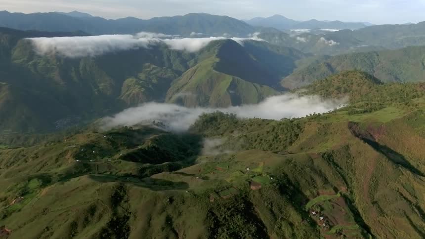 Mist in a valley