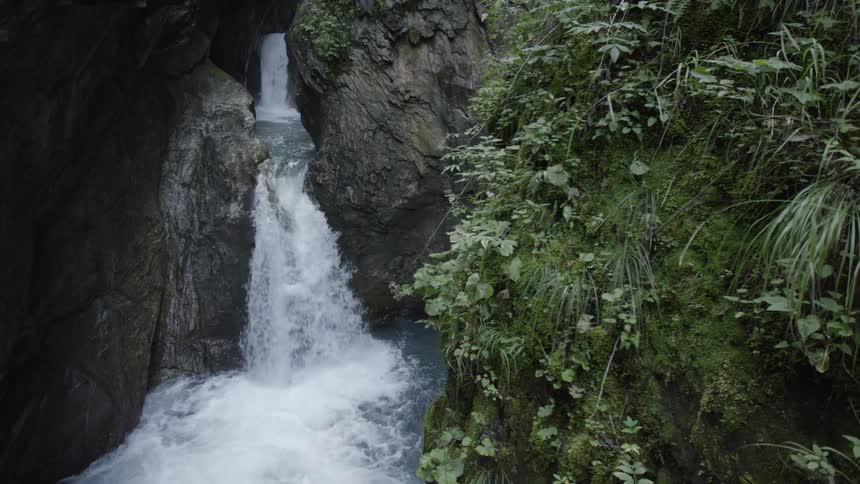 A view of waterfall