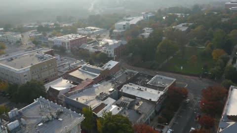 Aerial view of a city