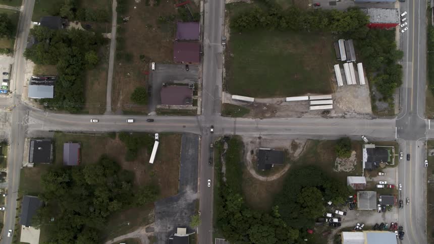Traffic in a small town
