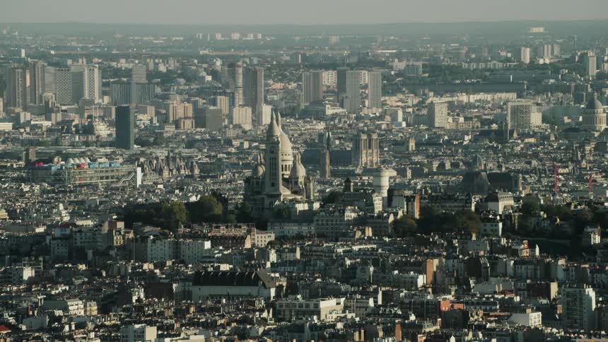 City buildings cover a hillside