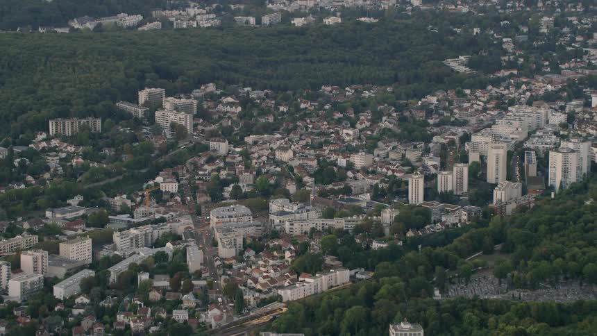 City buildings cover the landscape
