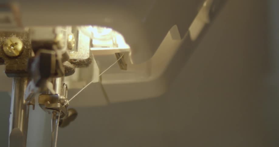 A sewing machine