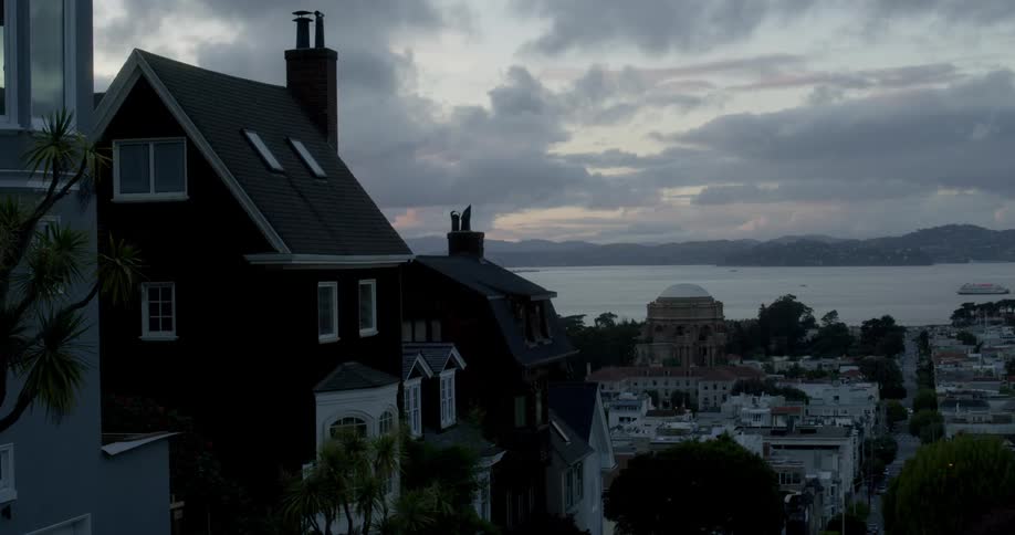 San Francisco at dusk
