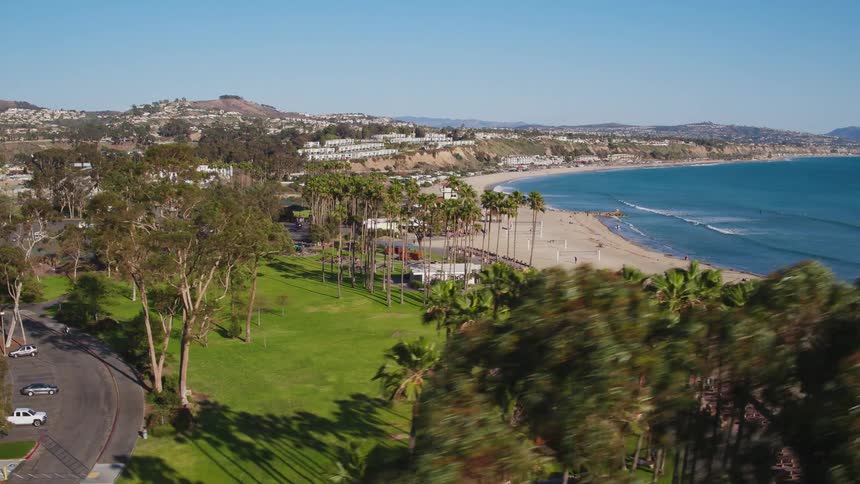 An oceanside resort